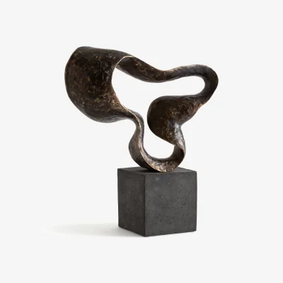 La Redoute Cavallino Polyresin Sculpture, H46cm