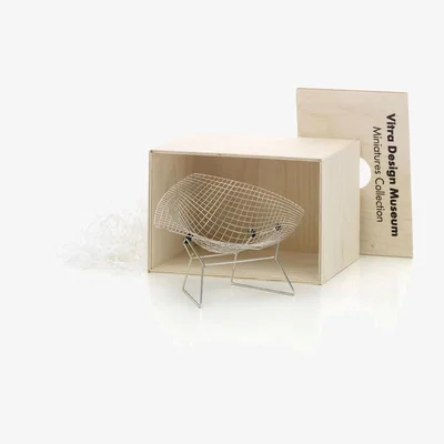Made in Design Diamond Chair Miniature - /  Bertoia (1952) by Vitra Metal