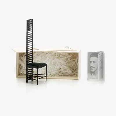 Made in Design Hill House 1 Miniature - / Mackintosh (1903) by Vitra Black
