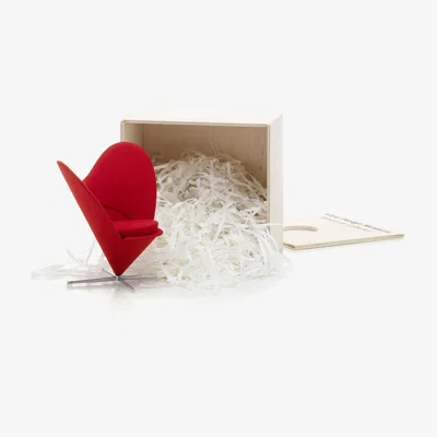 Made in Design Heart-Shaped Cone Chair Miniature - / Panton (1959) by Vitra Red