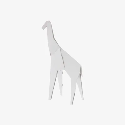 Made in Design My Zoo Girafe Figurine - Giraffe - Large by Magis Collection Me Too White