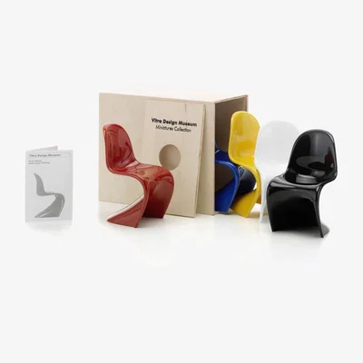 Made in Design Panton Chairs Miniature - / Panton (1959 / 1960) - Set of 5 by Vitra Multicoloured