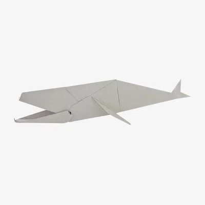 Made in Design My Zoo Baleine Figurine - Giant - L 730 x H 135 cm by Magis Collection Me Too White