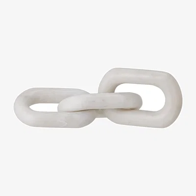 Made in Design Adee Sculpture stone white / Small - L 13 cm / Marble - Bloomingville