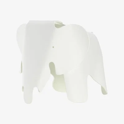 Made in Design Eames Elephant (1945) Decoration - / L 78.5 cm - Polypropylene by Vitra White