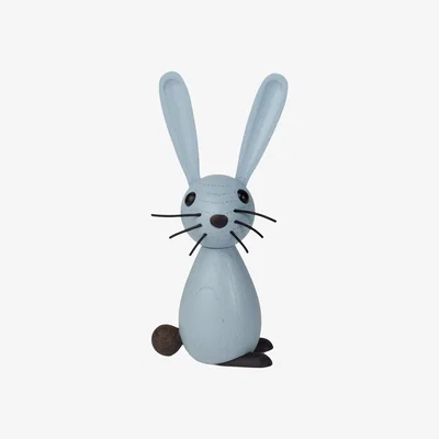 Nordic Nest Spring Copenhagen Mini Jumper hare decoration Light blue