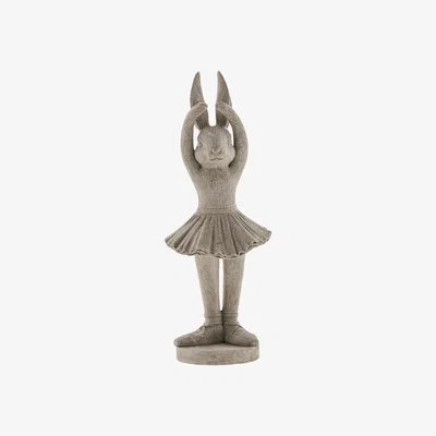 Nordic Nest Lene Bjerre Semina figurin posing hare 21 cm Grey