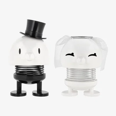 Nordic Nest Hoptimist Hoptimist Bride & Groom figure 2 pieces White