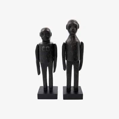 Nordic Nest Spouses art work 32 cm Black