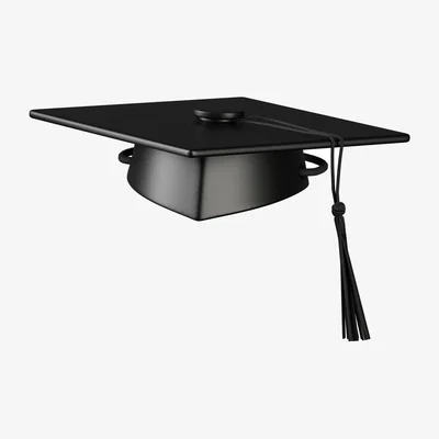 Nordic Nest Kay Bojesen Denmark Kay Bojesen graduation cap for monkey small Black