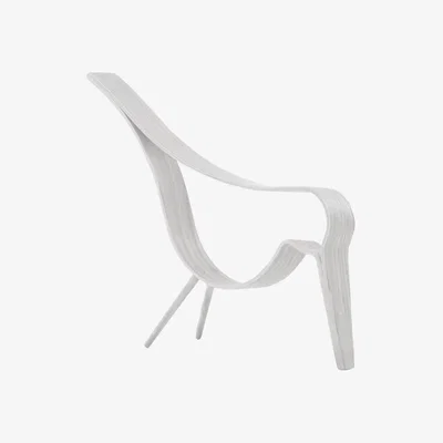 Nordic Nest Cooee Design Woody Bird medium White