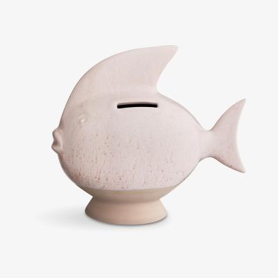Nordic Nest Sparedyr moneybox fish pink