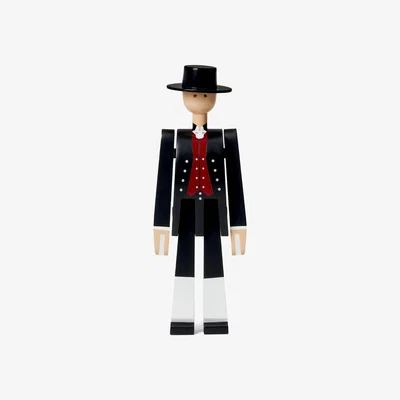 Nordic Nest Kay Bojesen Denmark Kay Bojesen man in Norwegian folk costume Black-red-white