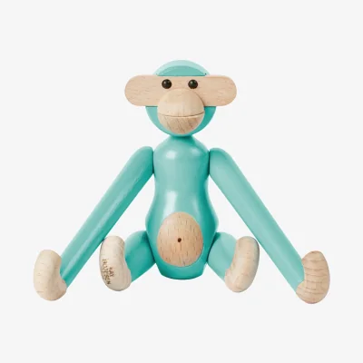 Nordic Nest Kay Bojesen Denmark Kay Bojesen monkey mini Turquoise