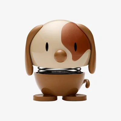 Nordic Nest Hoptimist Hoptimist Dog figure 6.9 cm Brown