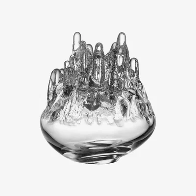 Nordic Nest Kosta Boda Polar candle stick large 29 cm Clear