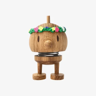 Nordic Nest Hoptimist Hoptimist Flower Bumble figurine S Oak