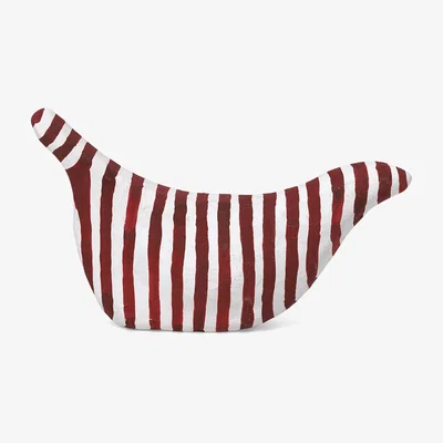 Nordic Nest ferm LIVING Donna sculpture White. red