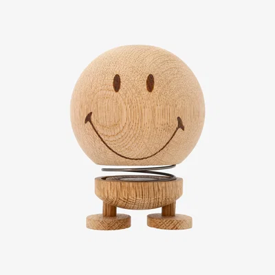Nordic Nest Hoptimist Hoptimist Smiley M figure Raw oak