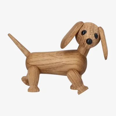 Nordic Nest Spring Copenhagen Chico dog figurine Beige 10.5x4.8x6.8 cm