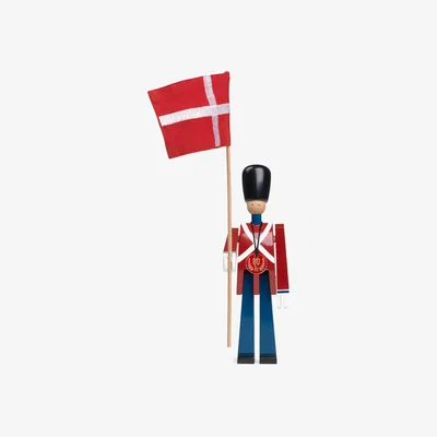 Nordic Nest Kay Bojesen Denmark Kay Bojesen guard with textile flag 29 cm