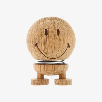 Nordic Nest Hoptimist Hoptimist Smiley S figure Raw oak