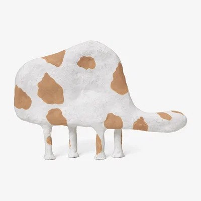 Nordic Nest ferm LIVING Benzon sculpture White-brown