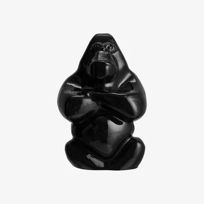 Nordic Nest Kosta Boda Gabba Gabba Hey sculpture 120 mm Black