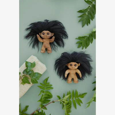 Nordic Nest Spring Copenhagen Lucky troll 9 cm Oak
