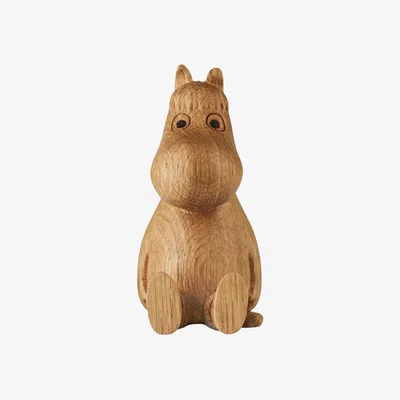 Nordic Nest Dsignhouse x Moomin Moomin wood decoration Snorkmaiden 10 cm OAK (FSC)