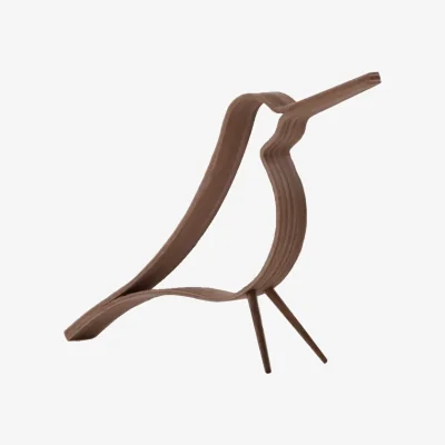Nordic Nest Cooee Design Woody Bird small Dark stained oak