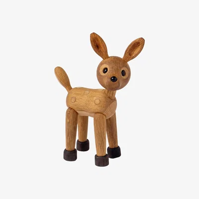 Nordic Nest Spring Copenhagen Spot deer baby decoration Oak-Maple