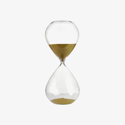 Nordic Nest POLSPOTTEN Ball hourglass L 38 cm Gold