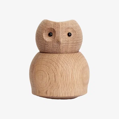 Nordic Nest Andersen Furniture Andersen Owl wooden figure Small Oak