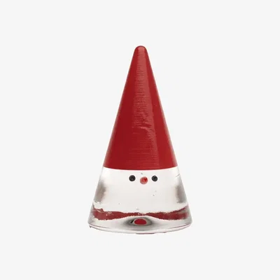 Nordic Nest Kosta Boda Noel gnome Red 15 cm