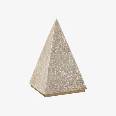 OKA Sesorthos Decorative Pyramid - Taupe