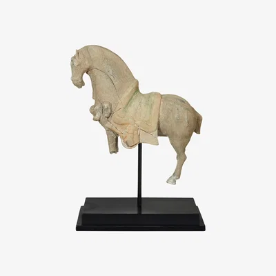 OKA Bucephalus Horse on Stand - Grey