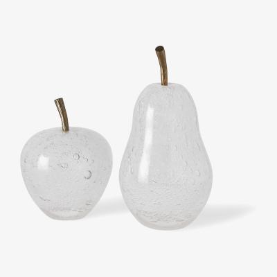 Olivia's Uttermost Black Label Winter Orchard Sculptures - Set of 2