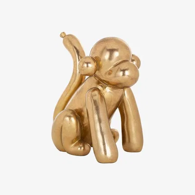 Olivia's Richmond Monkey Gold Ornament
