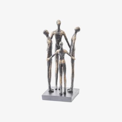 Olivia's Libra Family Circle Resin Sculpture