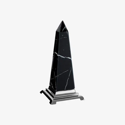 Olivia's Olivia's Small Black Marble Effect Sculpture