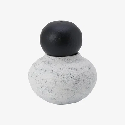 Olivia's Liang & Eimil Testa Ceramic Sculpture - White Black
