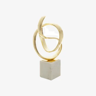 Olivia's Olivia's Gold Knot Sculpture