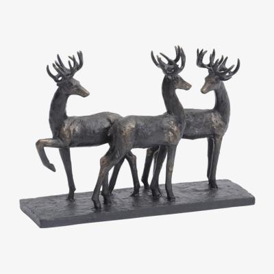 Olivia's Libra Stag Trio Sculpture
