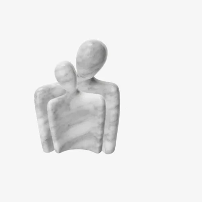 Olivia's Liang & Eimil Leon Sculpture White