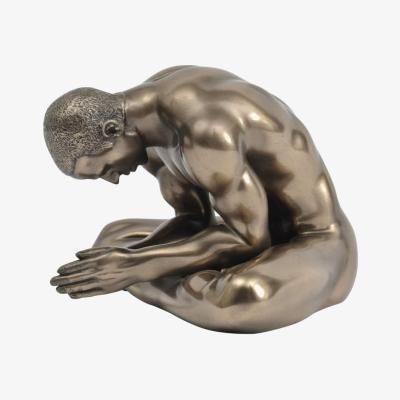 Olivia's Libra Bronze Keswick Meditating Man