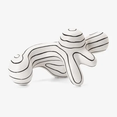 Olivia's Liang & Eimil Cato I Sculpture Black And White