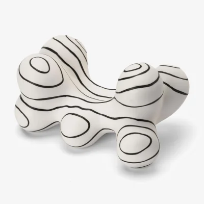 Olivia's Liang & Eimil Cato II Sculpture Black And White