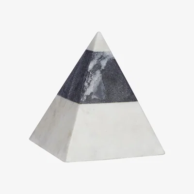Olivia's Olivia's Grey Marble Pyramid