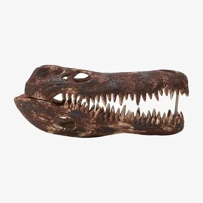 Olivia's Liang & Eimil Croco Ceramic Sculpture Brown